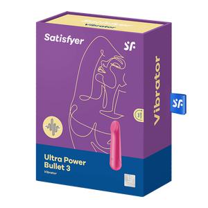 Вибропуля Satisfyer "Ultra Power Bullet 3", Розовый