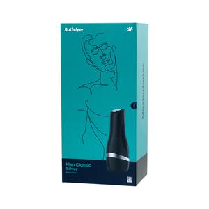 МАСТУРБАТОР НЕРЕАЛИСТИЧНЫЙ SATISFYER MEN CLASSIC, TPE, ЧЁРНЫЙ, 25,4 СМ.