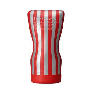 Мастурбатор Tenga Soft Case Cup, серебристо-красный