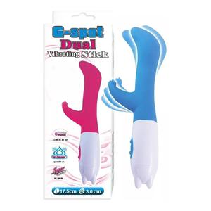 Вибромассажер G-Spot Vibrating Stick, Синий