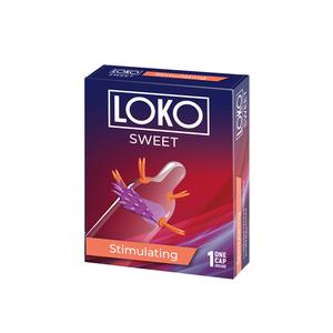 Стимулирующая насадка LOKO SWEET (52+/-2мм, 190+/-5мм)