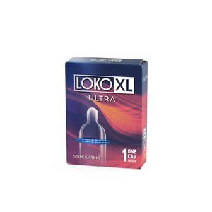 Насадка стимулирующая LOKO XL ULTRA с возбуждающим эффектом  (56+/-2мм, 195+/-5мм)