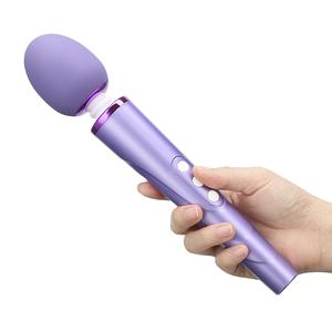 Вибромассажёр Rechargeable Ribbed Wand , Сиреневый