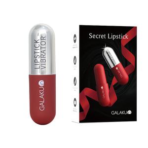 Вибропуля "Secret Lipstick", Красный 9 х  2 см.