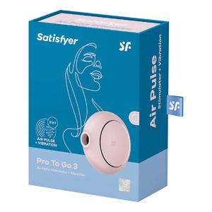 Вакуумный массажер SatisfyerPro To Go 3 rose