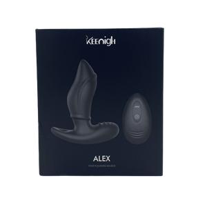 Анальный стимулятор KEENIGH KN0604 с пультом ДУ Silicone+ABS аккумулятор 75*94