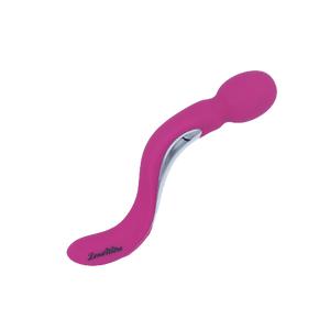 Вибратор Vibratissimo Lenas Long bow (magenta) Silicone+ABS аккумулятор 240*39