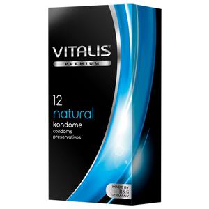 Презервативы Vitalis Premium natural (12 шт) классические