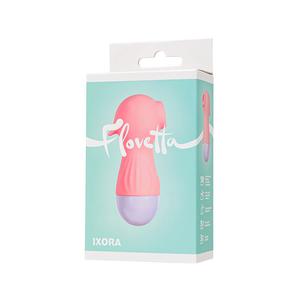 Вакуум-волновой стимулятор Flovetta Ixora, силикон, розовый, 9,8 см