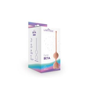 Вагинальные шарики Beta, цвет слоновая кость (LYRA)