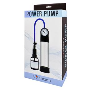 Вакуумная помпа Erozon Penis Pump с манометром 20х6