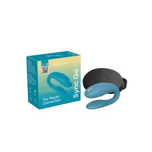 Вибромассажер для пар We-Vibe Sync Go (голубой)