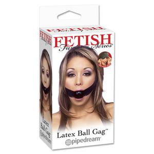 Кляп  LATEX BALL GAG черный