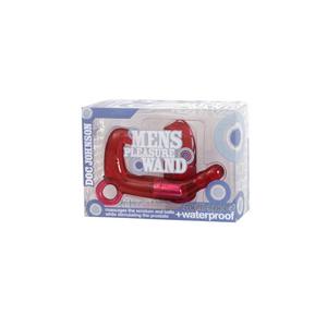 Стимулятор простаты Men's Pleasure Wand красный