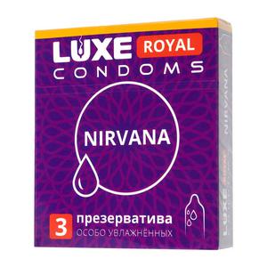 Презервативы LUXE ROYAL Nirvana 3шт, 18 см