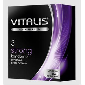 Презервативы "VITALIS" PREMIUM №3 strong - сверхпрочные (ширина 53mm)